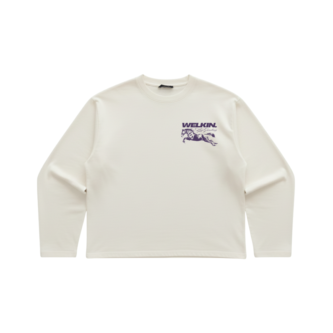 RELENTESS HORSE LONG SLEEVE TEE